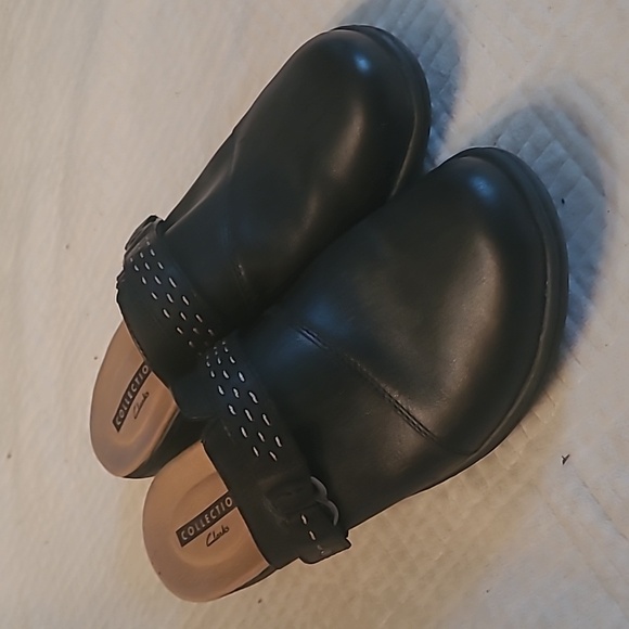 Clarks Shoes Clarks Collection Womens Black Mules Size 85m 42232530